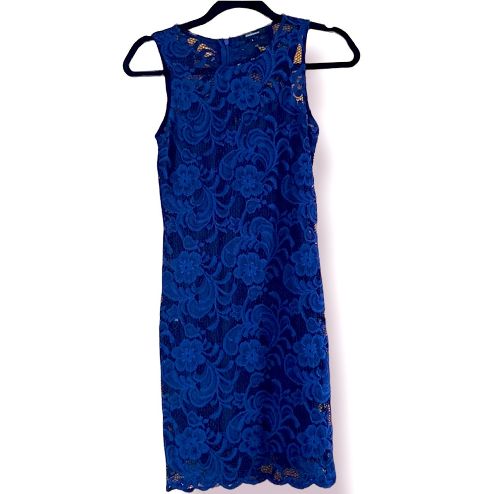 Blue Lace Dress